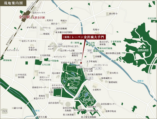 ファイル:現地案内図 金沢 170811.jpeg