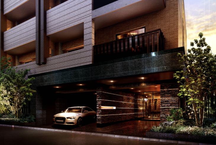 ファイル:オープンレジデンシア文京六義園テラス エントランスアプローチ完成予想CG.png