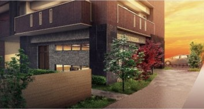 ファイル:アーデント住吉参番館 エントランスアプローチ完成予想図.png