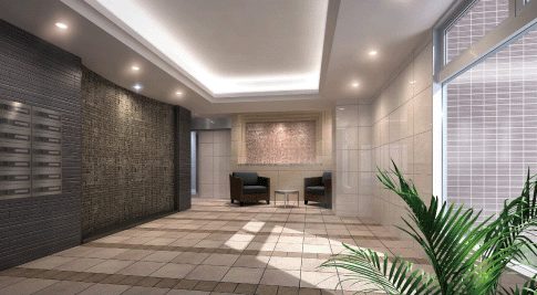 ファイル:グローベル ザ・シティ平井外観エントランスホール.gif