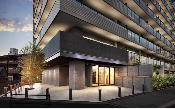 ファイル:サンクレイドル鶴見緑地公園 エントエランスアプローチ完成予想図.png