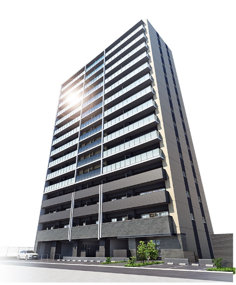 ファイル:プレサンス ロジェ 名古屋浅間町ザ・レジデンス 外観完成予想図.png