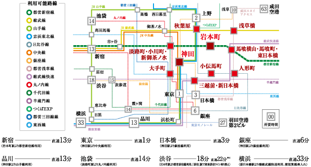 ファイル:電車 交通案内図 神田161013.gif