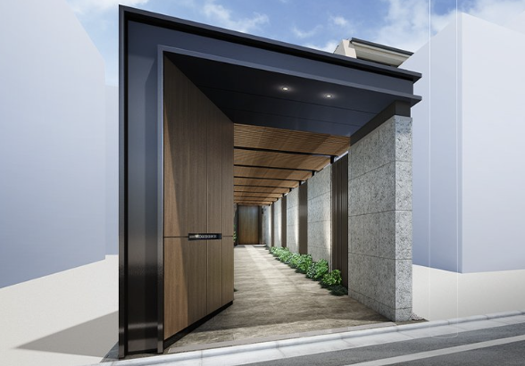 ファイル:プラウド吉祥寺本町 ウエストアプローチ完成予想CG.png