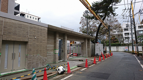 ファイル:施工時 エントランス(2016-11-28撮影)161129.jpg