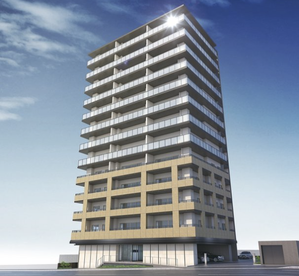 ファイル:サンパーク足立妙見通りレジデンス 外観完成予想図.png