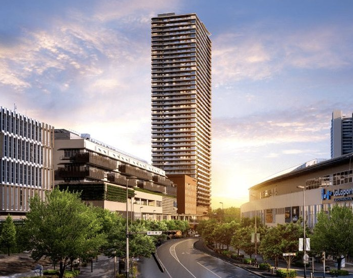 ファイル:パークタワー柏の葉キャンパス 外観完成予想CG2.png