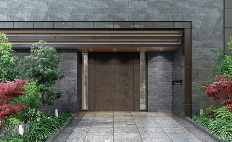 ファイル:ブリシア浅草IV エントエランスアプローチ完成予想図.png