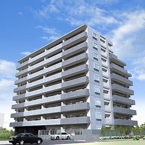 エンブルエバー磐田外観CG