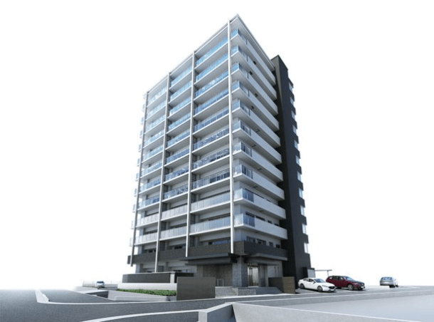 ファイル:ヴェルディ北長瀬駅前 外観完成予想図.png