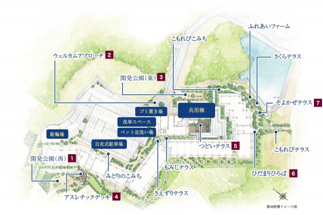 ファイル:敷地配置図 ウエリス豊中160926.jpg