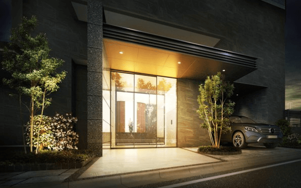 ファイル:オープンレジデンシア平尾市崎 エントランスアプローチ完成予想図.png