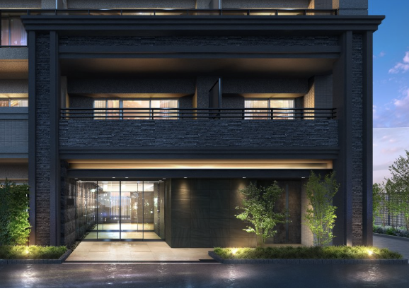 ファイル:ヴェレーナブリエ港南中央 エントエランスアプローチ完成予想図.png