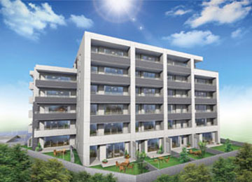 ファイル:ユニーブル旭前ガーデン 外観1.jpg