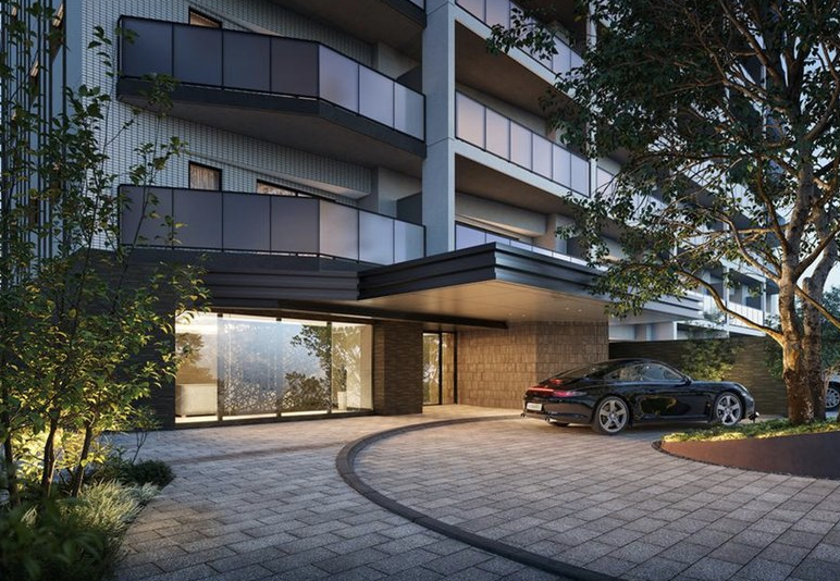 ファイル:グレーシア海老名かしわ台 エントエランスアプローチ完成予想図.png