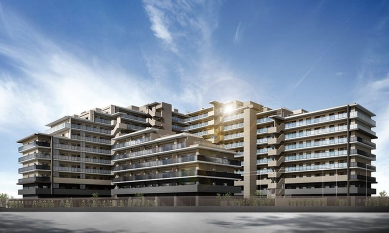 ファイル:プレサンス ロジェ 塚口ザ・マークス 外観完成予想図.png