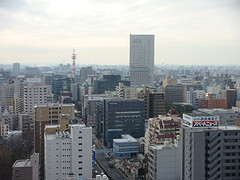 ファイル:ヴィークタワー名古屋 東別院窓からの風景(2013.1.21撮影).jpg