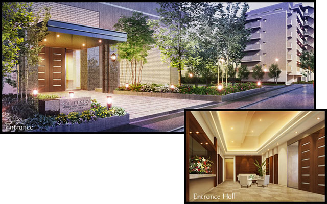 ファイル:ラフィネス西宮北口ノースコート エントランス・エントランスホール.jpg