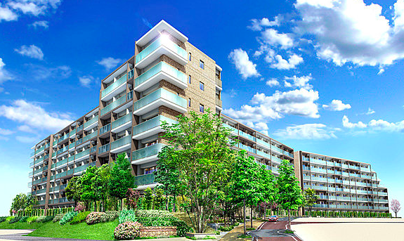 ファイル:デュオヒルズ西大宮ザ・グランテラス ~さいたま西Weekendプロジェクト~ 外観完成予想CG.png