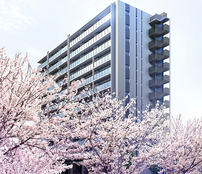 ファイル:ユニハイム鳳ソレイユ 外観完成予想図2.png