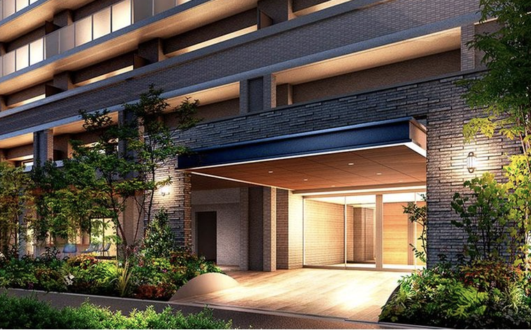 ファイル:ローレルコート大阪城公園 エントランス完成予想図.png