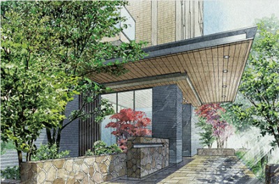 ファイル:エントランス 完成予想イラスト 本千葉161012.jpg