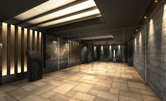 ファイル:プレサンス大正フレンジ エントエランスホール完成予想図.png