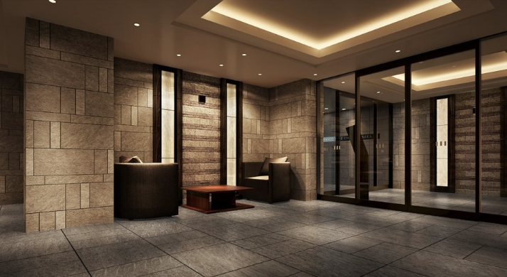 ファイル:プレサンス レイズ 茶屋ヶ坂 エントエランスホール完成予想図.png