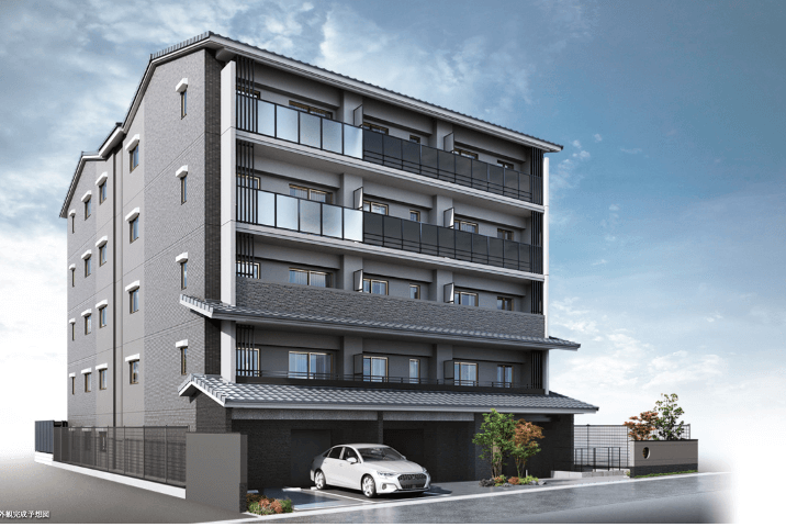 ファイル:プレサンス ロジェ 京都西陣 外観完成予想図.png