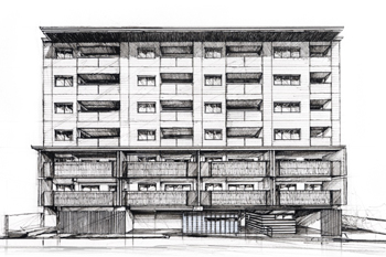 エスリード一条東堀川外観
