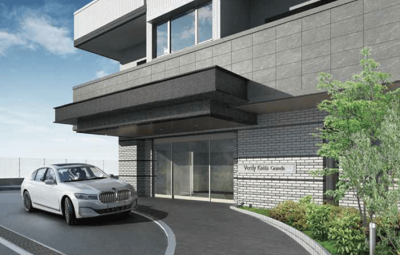 ファイル:ヴェルディ海田グランデ エントエランスアプローチ完成予想図.png