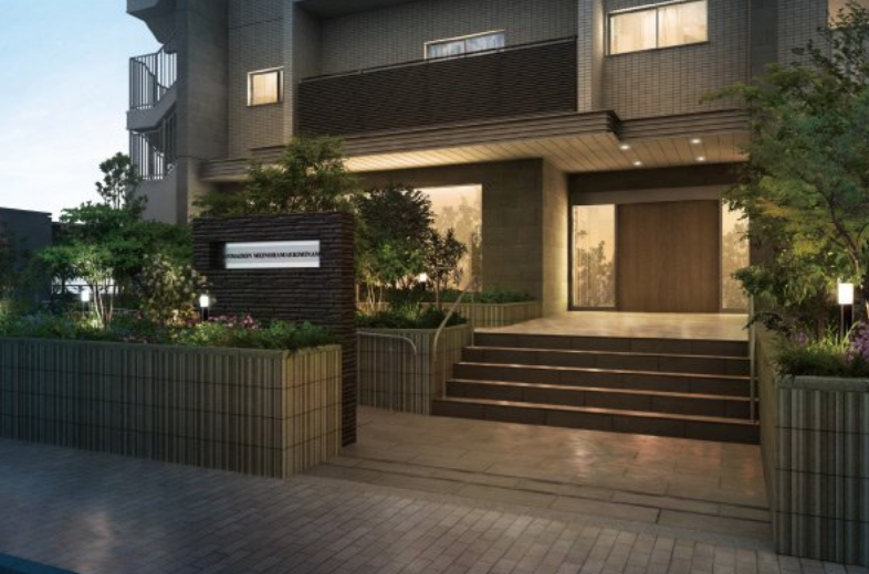 ファイル:サンメゾン姪浜駅南 エントランスアプローチ完成予想CG.png