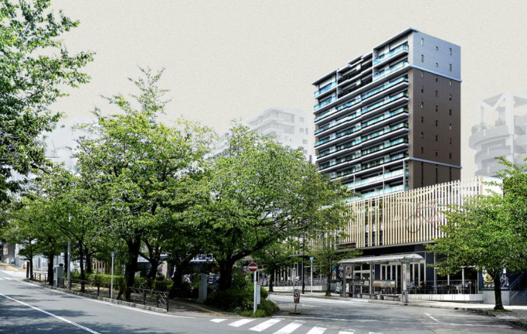 ファイル:リビオ宮崎台 外観完成予想図.png