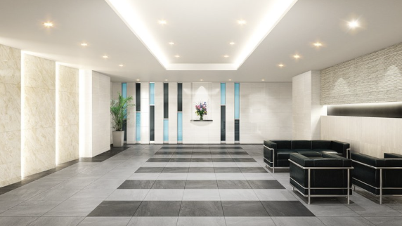 ファイル:アルバガーデン 筑紫駅前VI エントエランスホール完成予想図.png