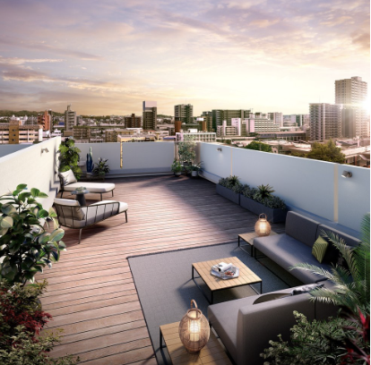 ファイル:サンクレーア本郷 ルーフトップバルコニー完成予想図.png