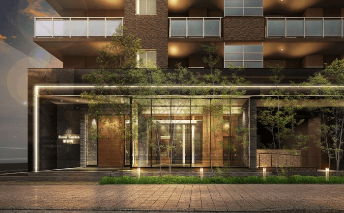 ファイル:ロイヤルガーデン栗林町 エントエランスアプローチ完成予想図.png