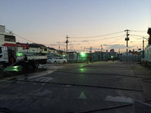 ファイル:施工時 ノース棟の敷地(2015-12-14撮影).jpg