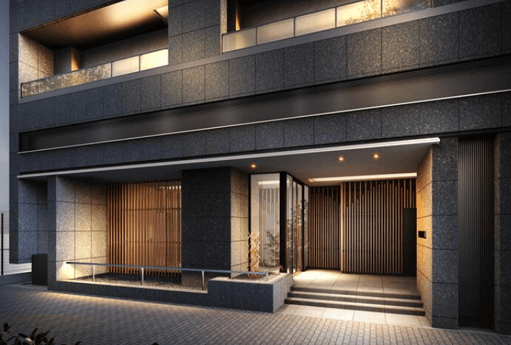 ファイル:ザ・パークハウス 上前津フロント エントエランスアプローチ完成予想図.png