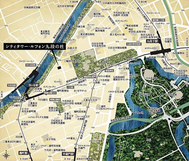 ファイル:現地案内図 九段161006.jpg