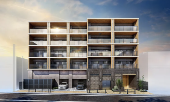 オーベルアーバンツ東武練馬　外観完成予想図