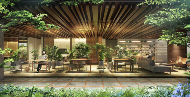 ファイル:パークコート ザ・三番町ハウス ラウンジ完成予想図1.png