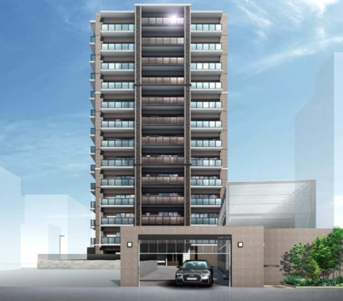 ファイル:ブランシエラ荒田一丁目 外観完成予想図.png