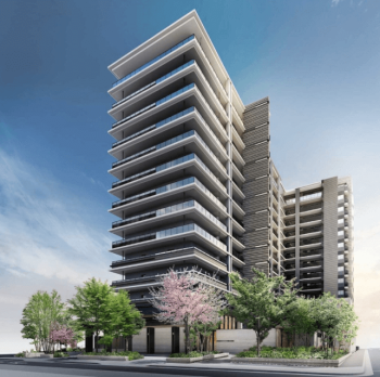 プラウド茨木双葉町　外観完成予想図