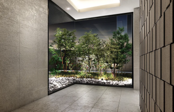 プレサンス ロジェ 新大宮　エントエランスホール完成予想図