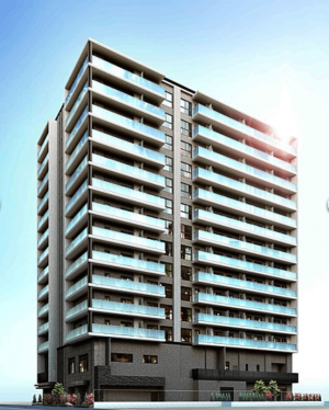 オープンレジデンシア小岩ステーションフロント　外観完成予想図