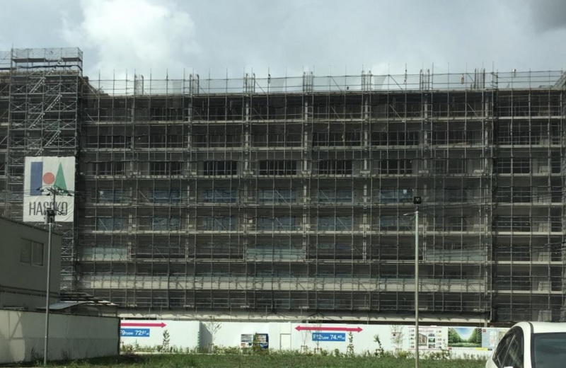 ファイル:ソライエ流山おおたかの森 建設現場(2018.7.29).jpg