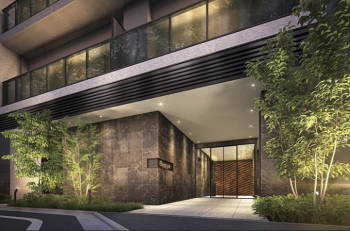 ティサージュ芝公園　エントエランスアプローチ完成予想図