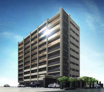 デュオヒルズ米沢ザ・レジデンス　外観完成予想図