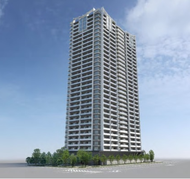 ファイル:ブランズタワー芝浦 外観完成予想CG.png