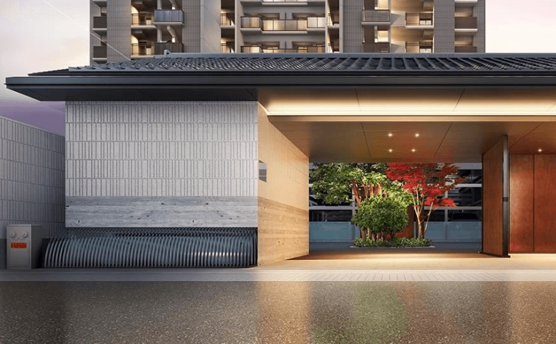 ファイル:プラウド草津 エントランスアプローチ完成予想図.png